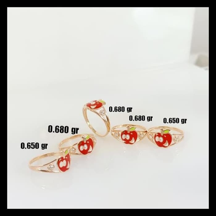 Segera Miliki Cincin Anak Emas / Mas Kuning 70% Berat 0.680 Gram Gilaa!!!