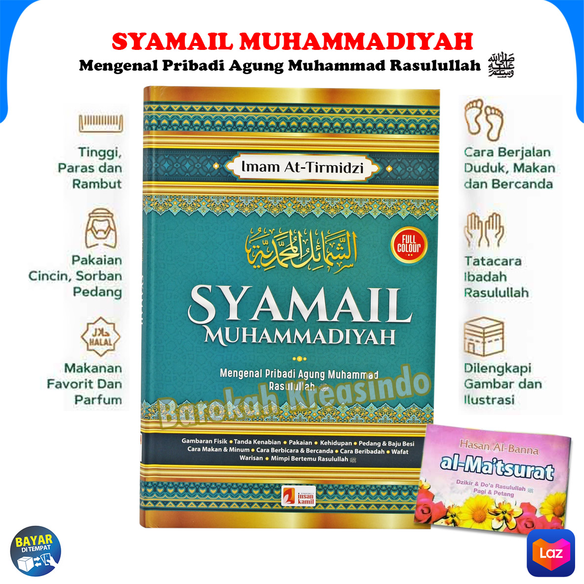 Buku Terjemah As Syamail Al Muhammadiyah Mengenal Pribadi Agung Nabi buku-terjemah-as-syamail-al-muhammadiyah-mengenal-pribadi-agung-nabi