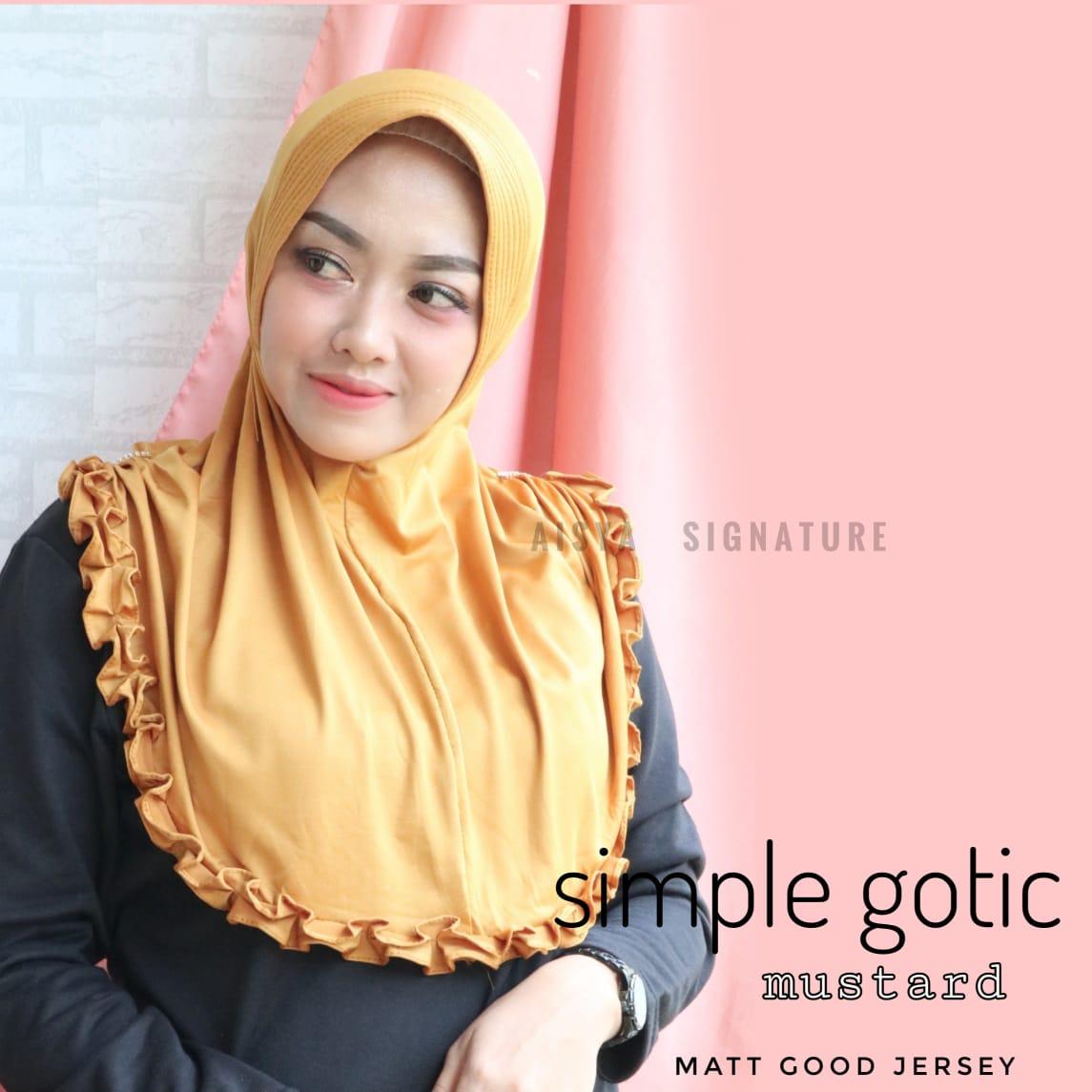 WISNU BATIK – Khimar terbaru / Khimar murah / Jilbab murah / Jilbab pasmina / Jilbab instan / Khimar / Jilbab syari panjang / Jilbab segi empat / Jilbab instant terbaru / SIMPLE GOTIC