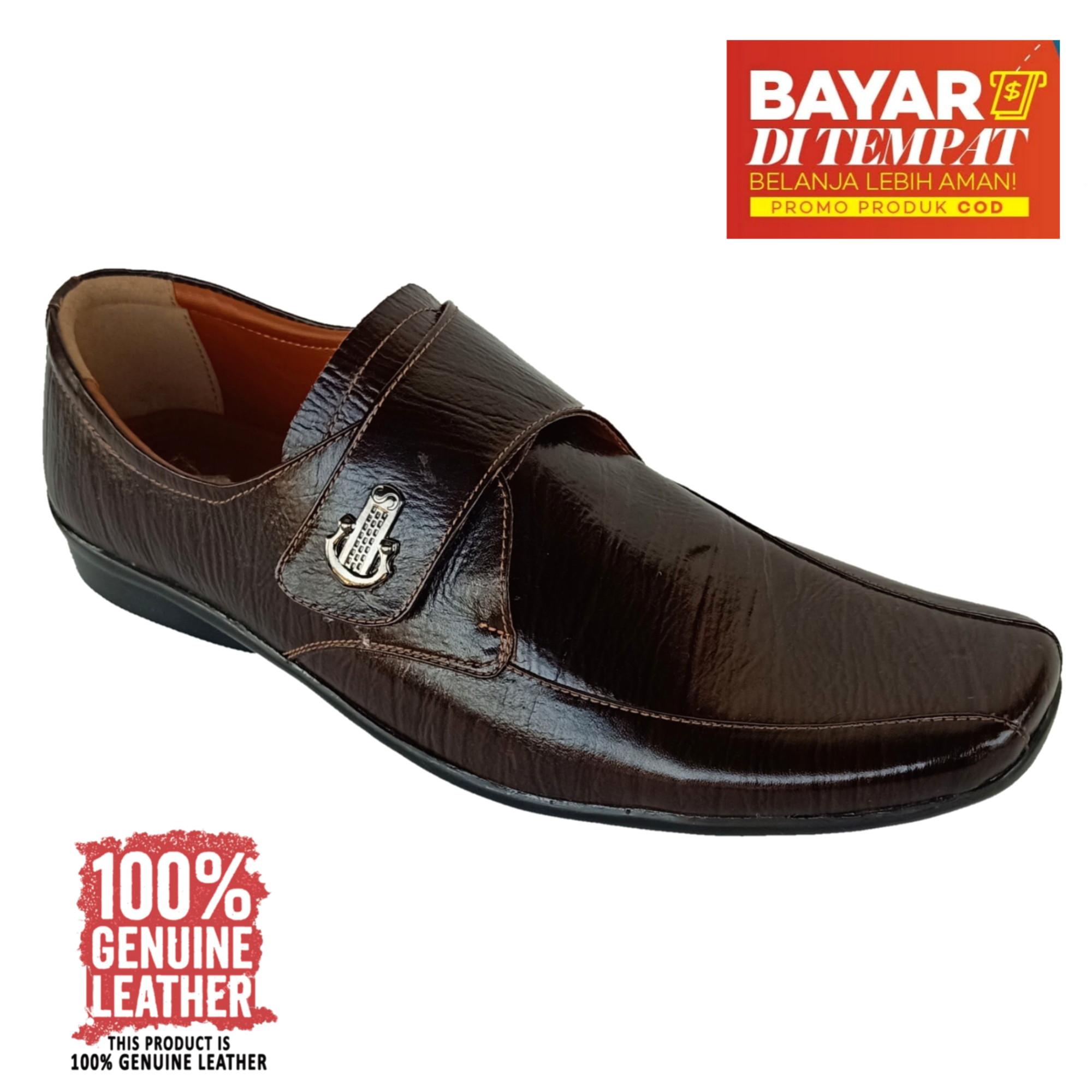 LUTTON -Sepatu pantofel Kulit sapi asli pria LC 356 COKLAT -Sepatu Kantor Pria Kulit Sapi Asli Bukan Sintetis Tekstur Serat Kayu -Sepatu Kulit Pria terlaris- Sepatu Kulit Asli original- Sepatu Kulit Pria - Sepatu Kulit Sapi Asli terlaris Terbaik Termurah