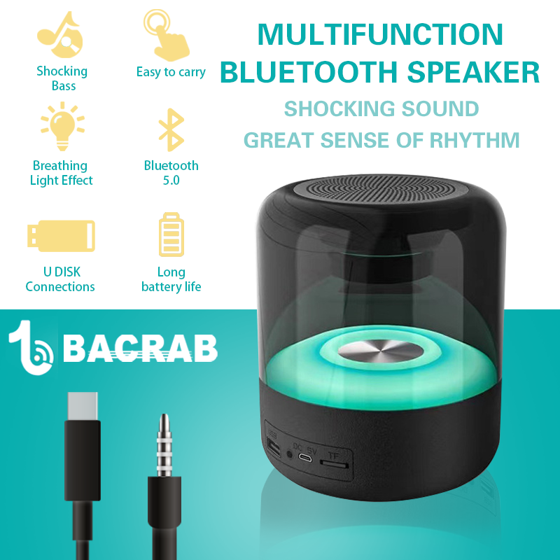 Baru multi-fungsi bluetooth speaker subwoofer volume tinggi kreatif
