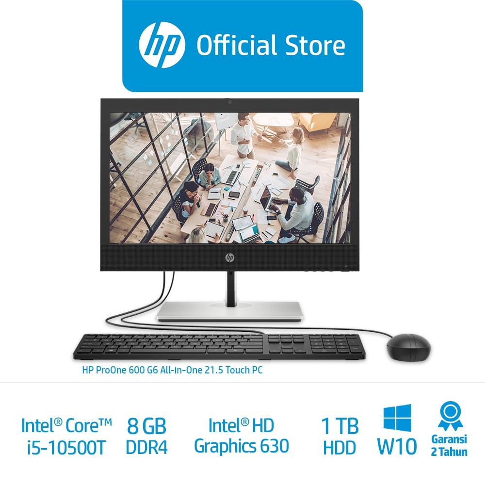 HP ProOne 400 G6 All-in-One PC Desktop 