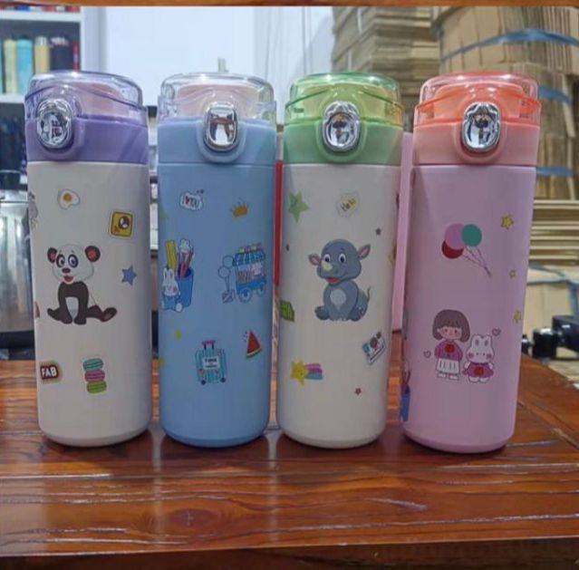 COD Thermos Kecil Termos Mini + stiker Termos Air Panas Model One Touch ...