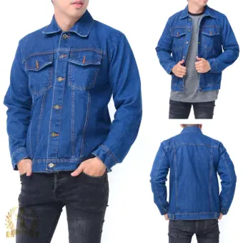 gaya jaket jeans