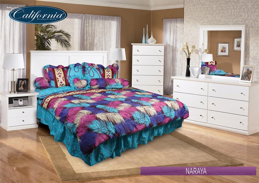 California - Bed Cover King set Naraya