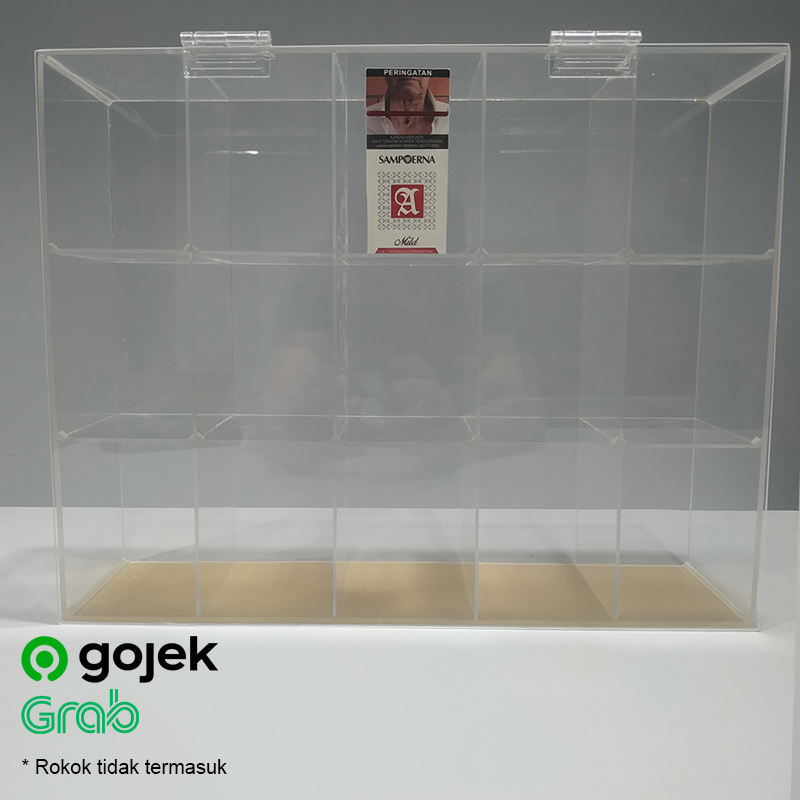 Display Rokok Isi 15 Box Bahan Akrilik Lazada Indonesia