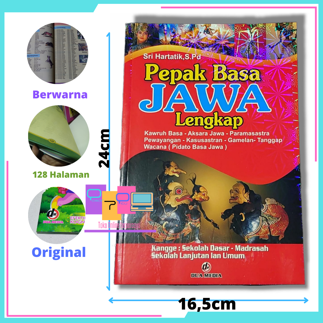 Buku Pepak Bahasa Jawa Lengkap 128halaman Dm Lazada Indonesia 6237
