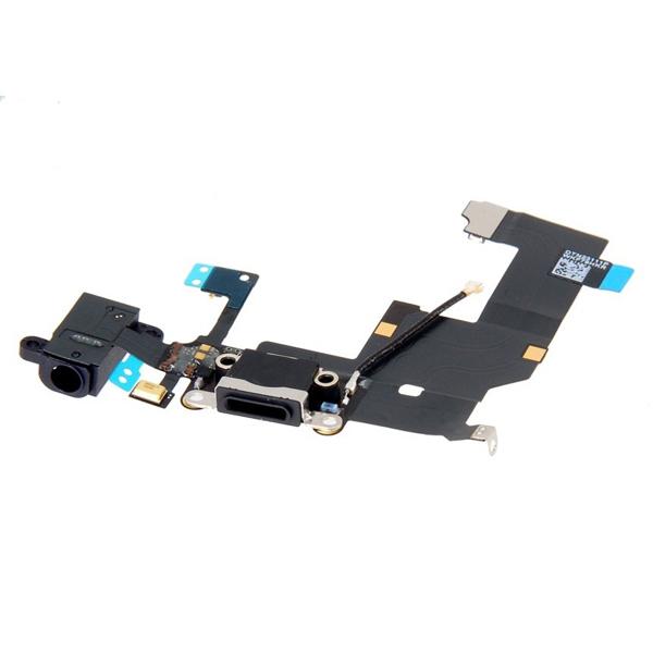 Iphone 5 5G Flexible Charger Hansfree Mic Connector Kabel Fleksibel Port Usb Cas Charging