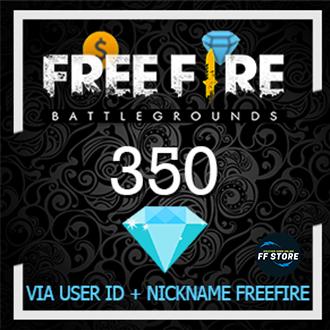 Garena Free Fire - 350 Diamond (via ID)