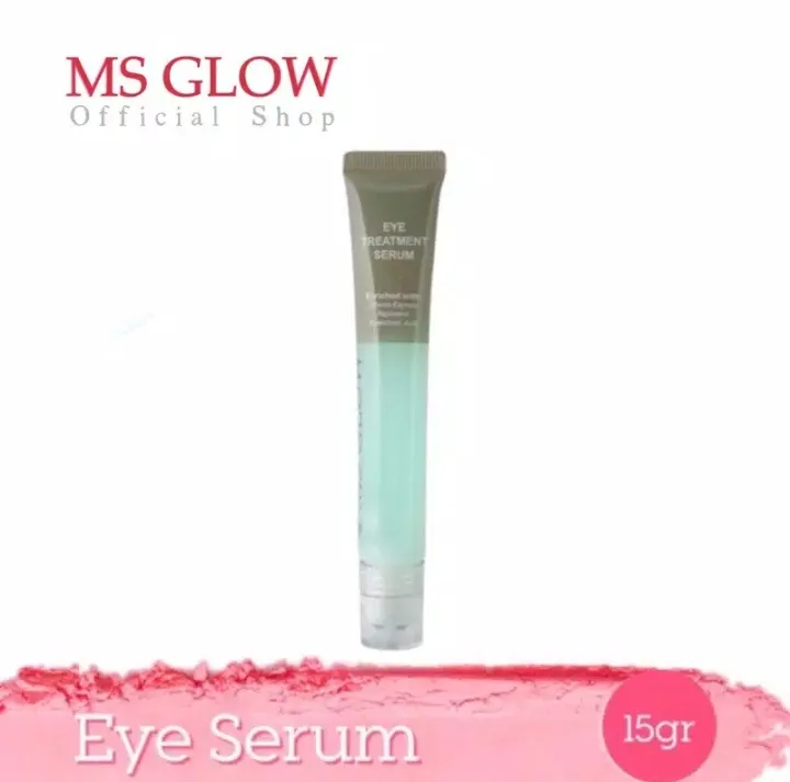 ms glow eye serum