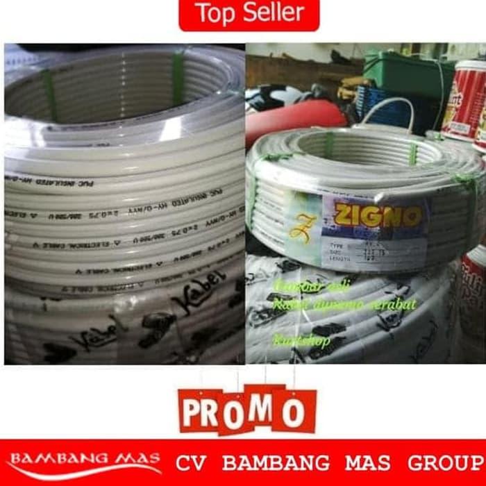 PROMO KABEL LISTRIK ROLL PUTIH SERABUT PANJANG 100 METER BERKWALITAS