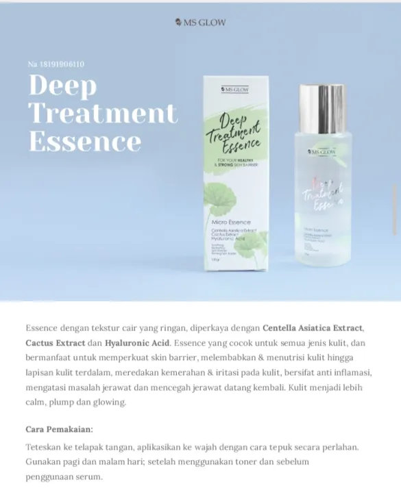 serum essence ms glow