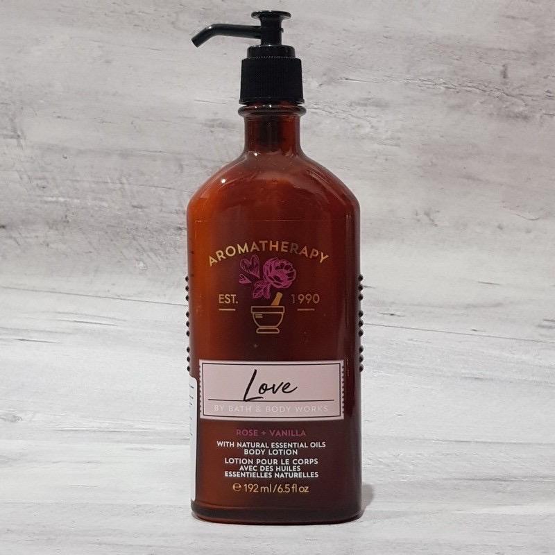 Body Lotion Aromatherapy Love Rose Vanilla Bath and Body Works Lazada