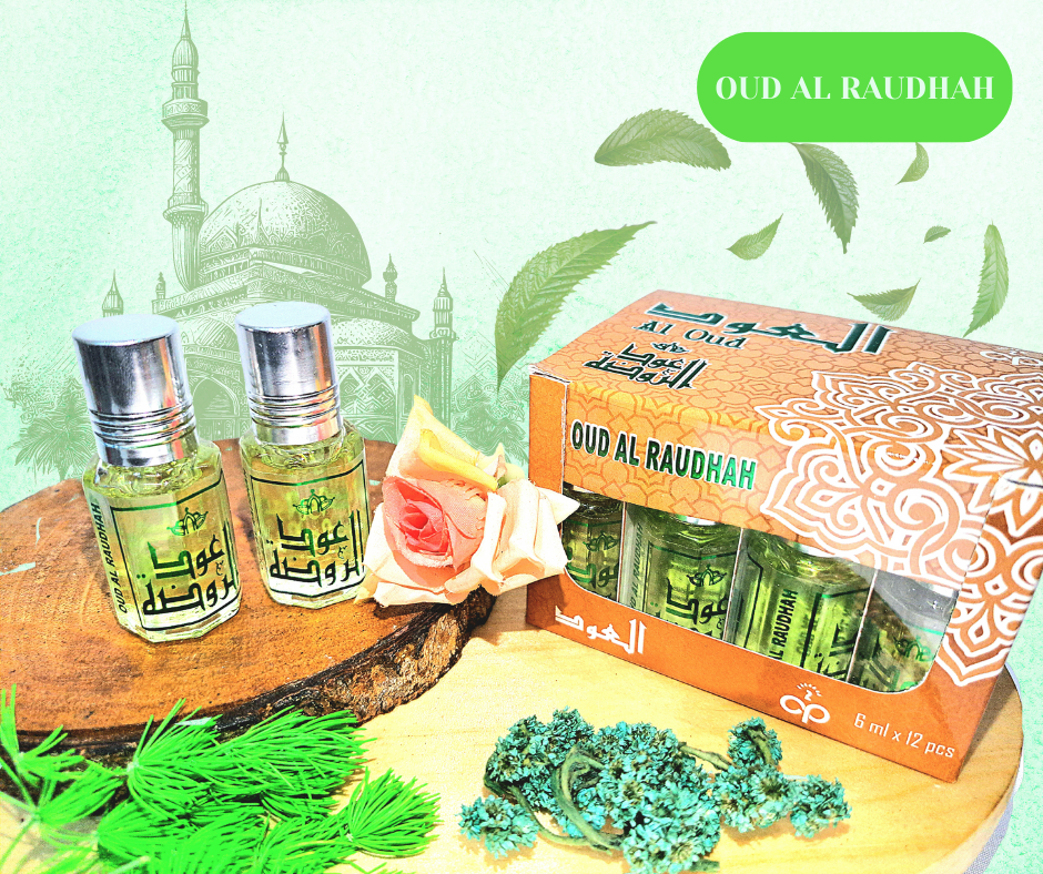 ORIGINAL AL OUD PARFUME ROLL ON 6 ML 12 VARIAN / ARABIAN AL OUD ASLI