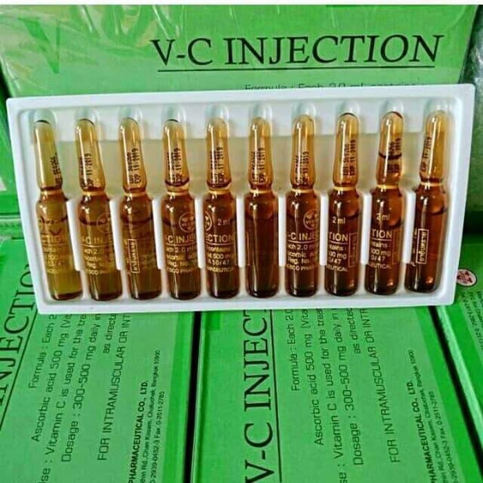 VC INJECTION ORIGINAL ( 1 Ampul ) Terdapat Exp Date Pada Ampul Dan Kemasan