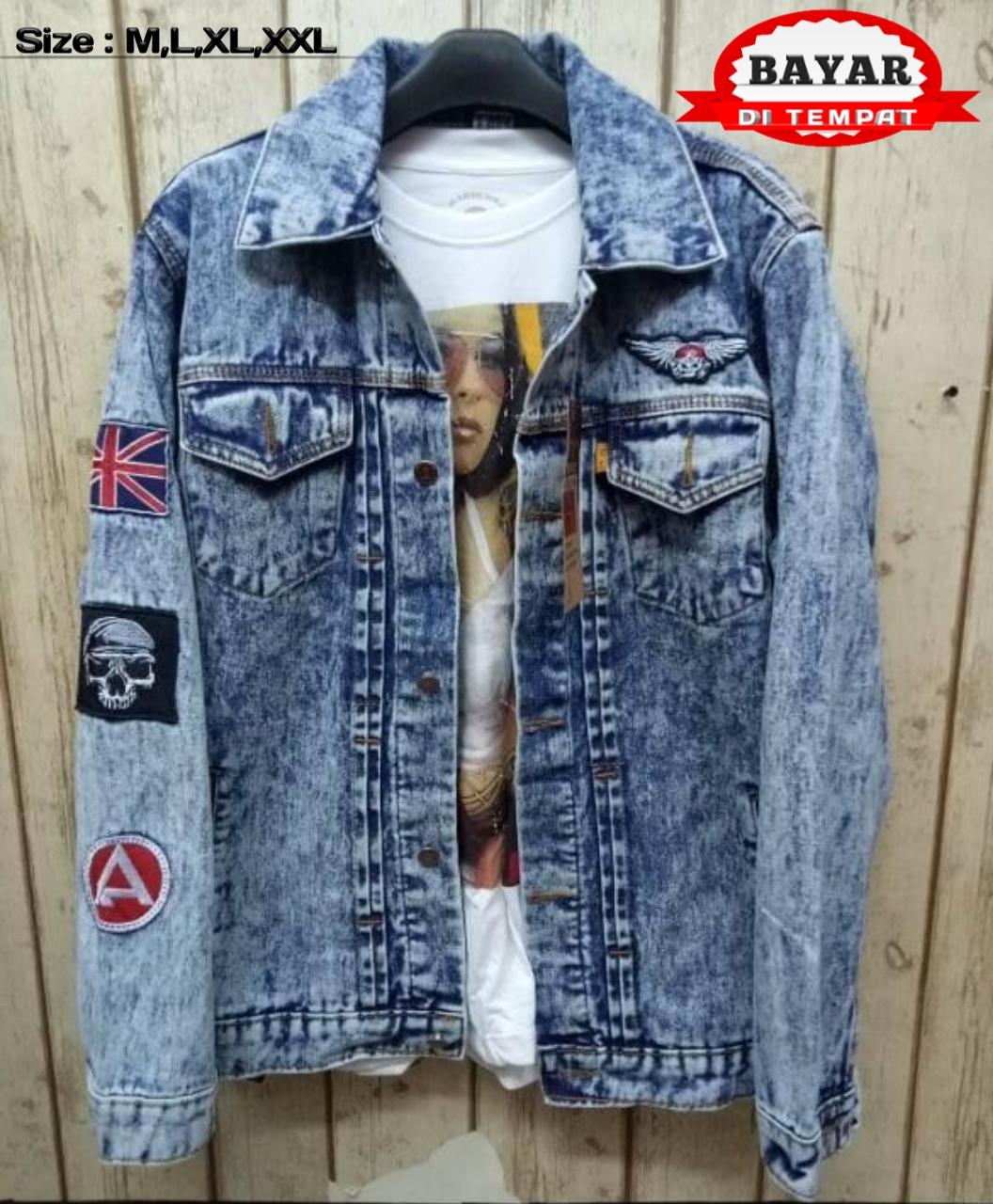 91 Model Jaket Levis Pria 2019 Gratis Terbaik