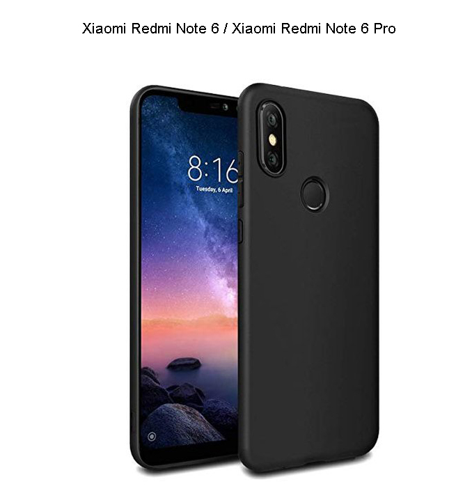 Pro Back Panel Redmi Note 6pro Cover Casing Anti Crack SoftCase