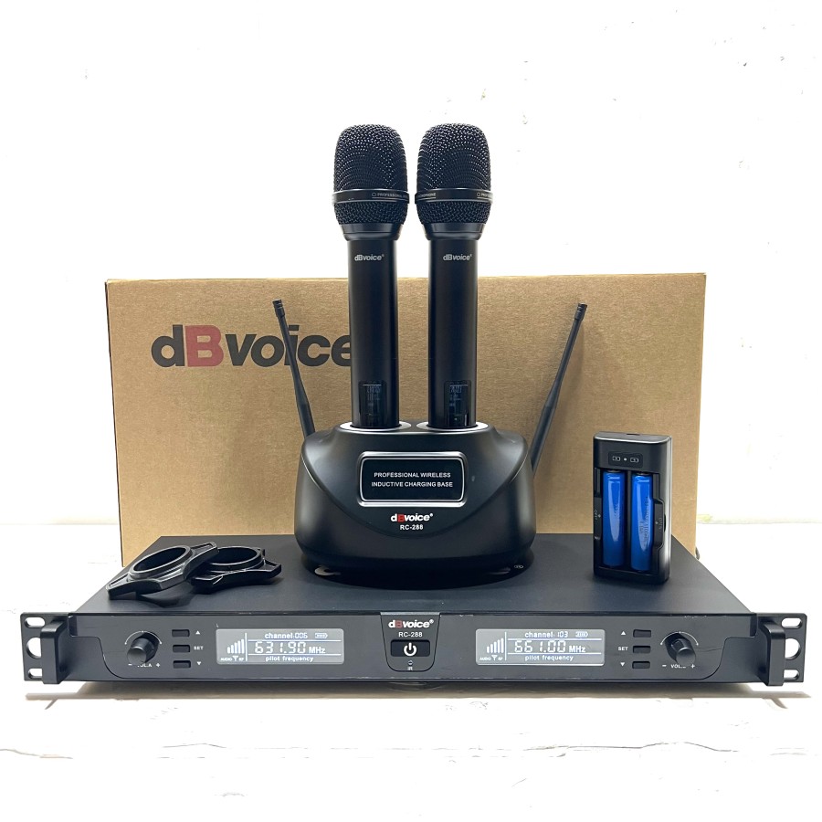 [ORIGINAL] MIC WIRELESS dBvoice RC 288 RC288 ORIGINAL BISA DI CAS ULANG