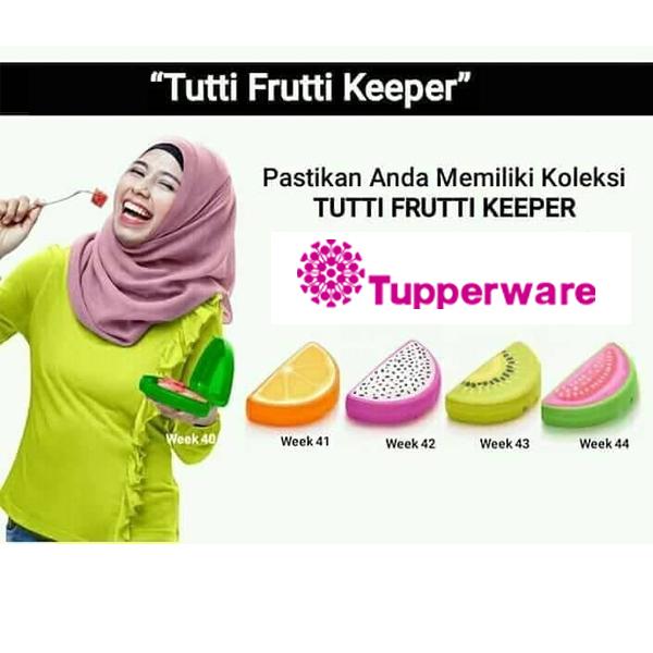 Tupperware Tutty Frutty - Tempat buah satuan / promo desember / activity / tempat bekal