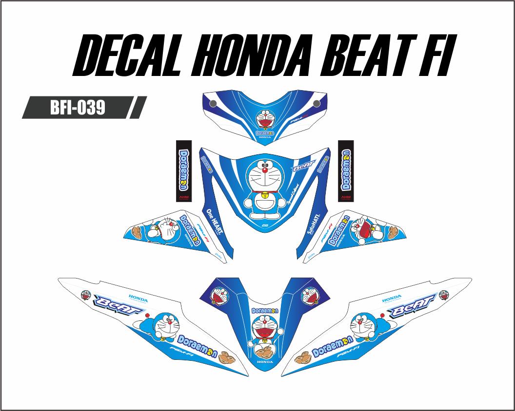 Sticker Decal Honda Beat Fi Doraemon Lazada Indonesia