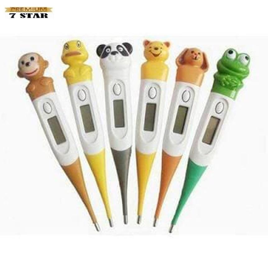 Termometer Digital Alat Ukur Suhu Anak 7star / Alat Pengukur Suhu Tubuh Bayi Thermometer Digital - Karakter Random 1 Pcs By 7star Id