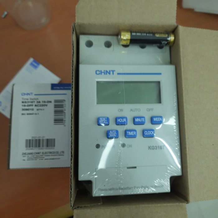 PROGRAMMABLE DIGITAL TIMER SWITCH KG316T CHINT Lazada Indonesia