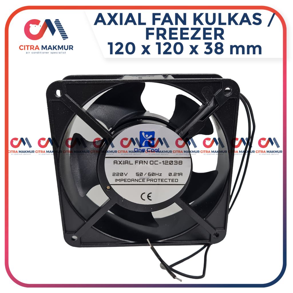 Axial Fan Kipas Pendingin Kondensor Evaporator Chiller Freezer Kulkas