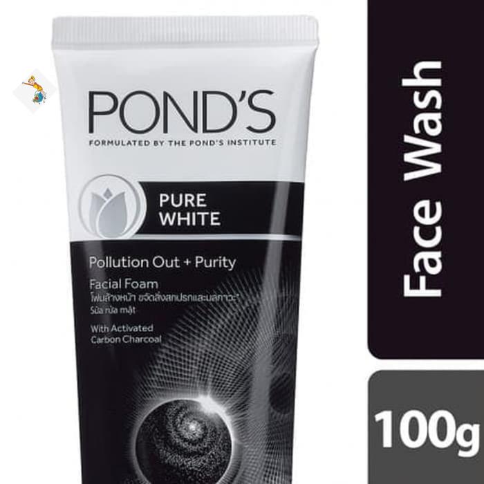 manfaat facial foam ponds pure white