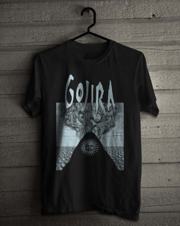 Baju Kaos Band gojira magma raster 