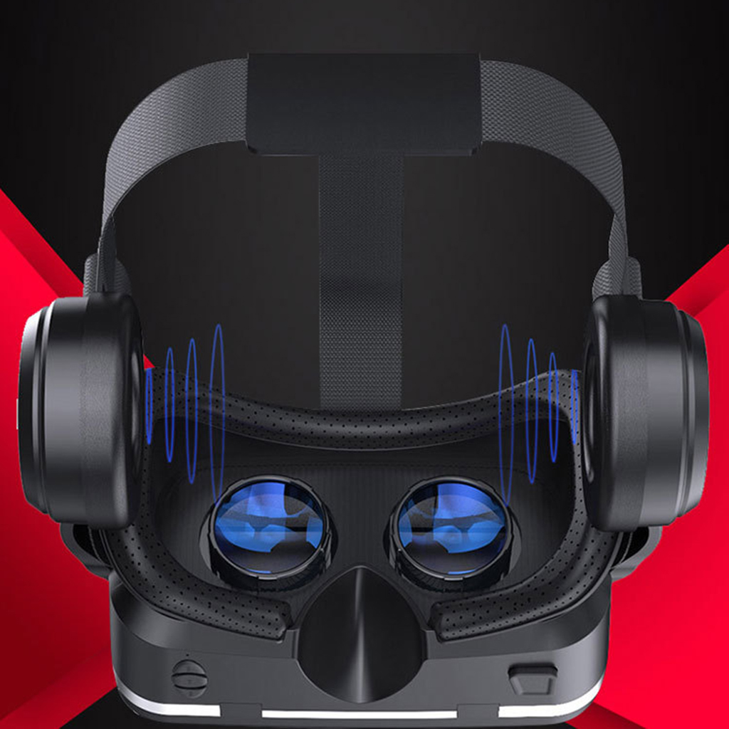 Baoblaze 3D VR Headset Virtual Reality Glasses with Game handle