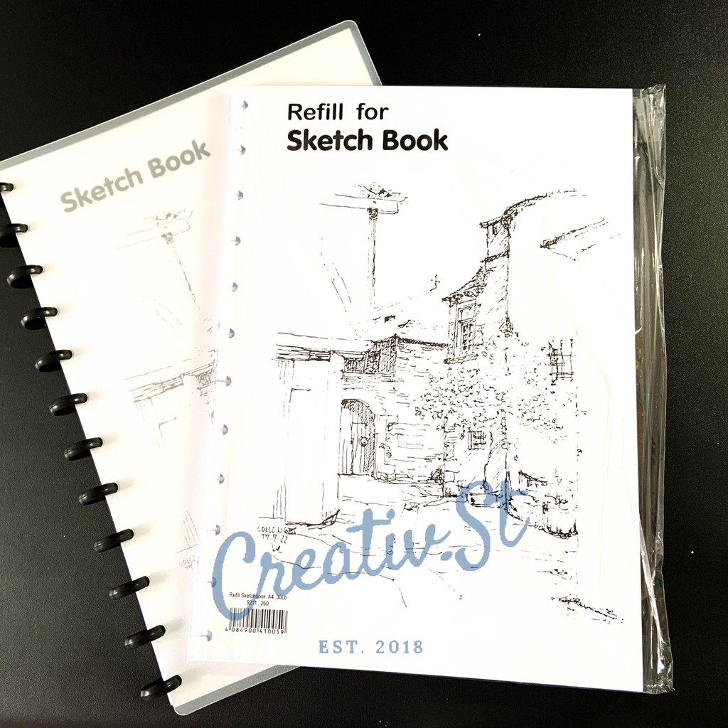 Lyra Sketchbook A4 Refill Buku Gambar 30 Sheet Lembar