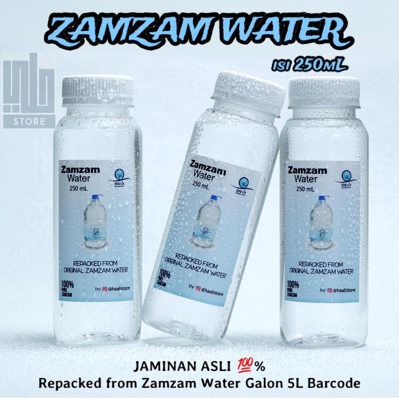 Air Zamzam Original 250ml Zamzam Asli Air Zamzam Arab Saudi Zamzam Botol Air Zamzam Mini Zam Zam 6918