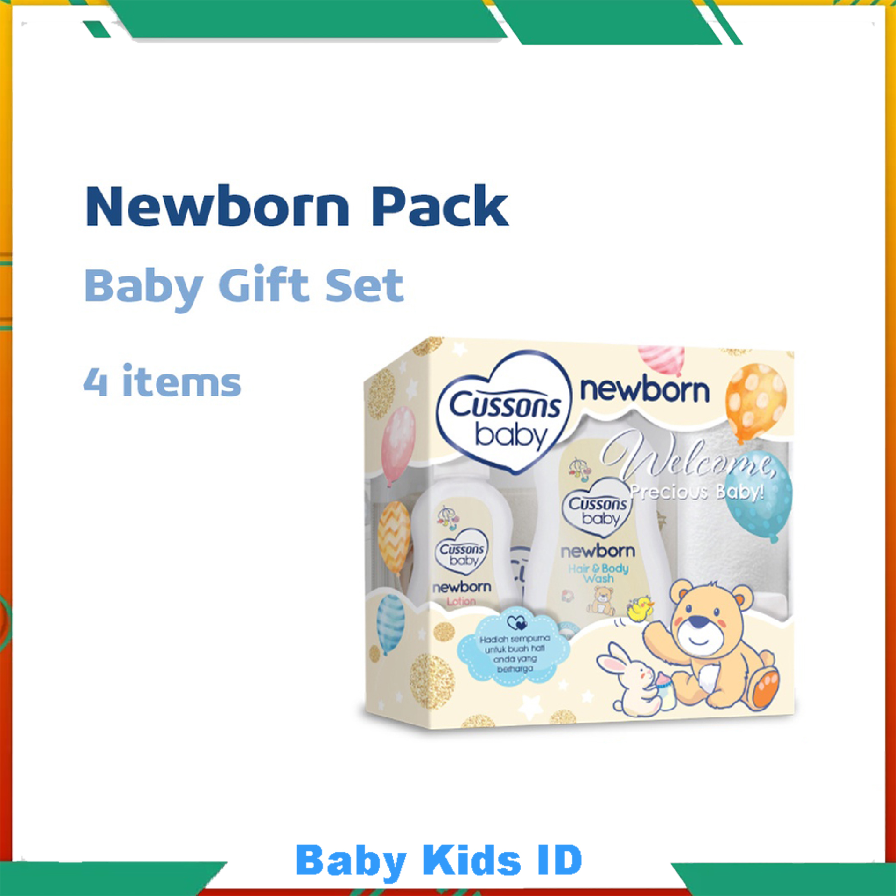 Cusson Baby Gift Set Newborn Paket Hadiah Baby Newborn Gift Pack