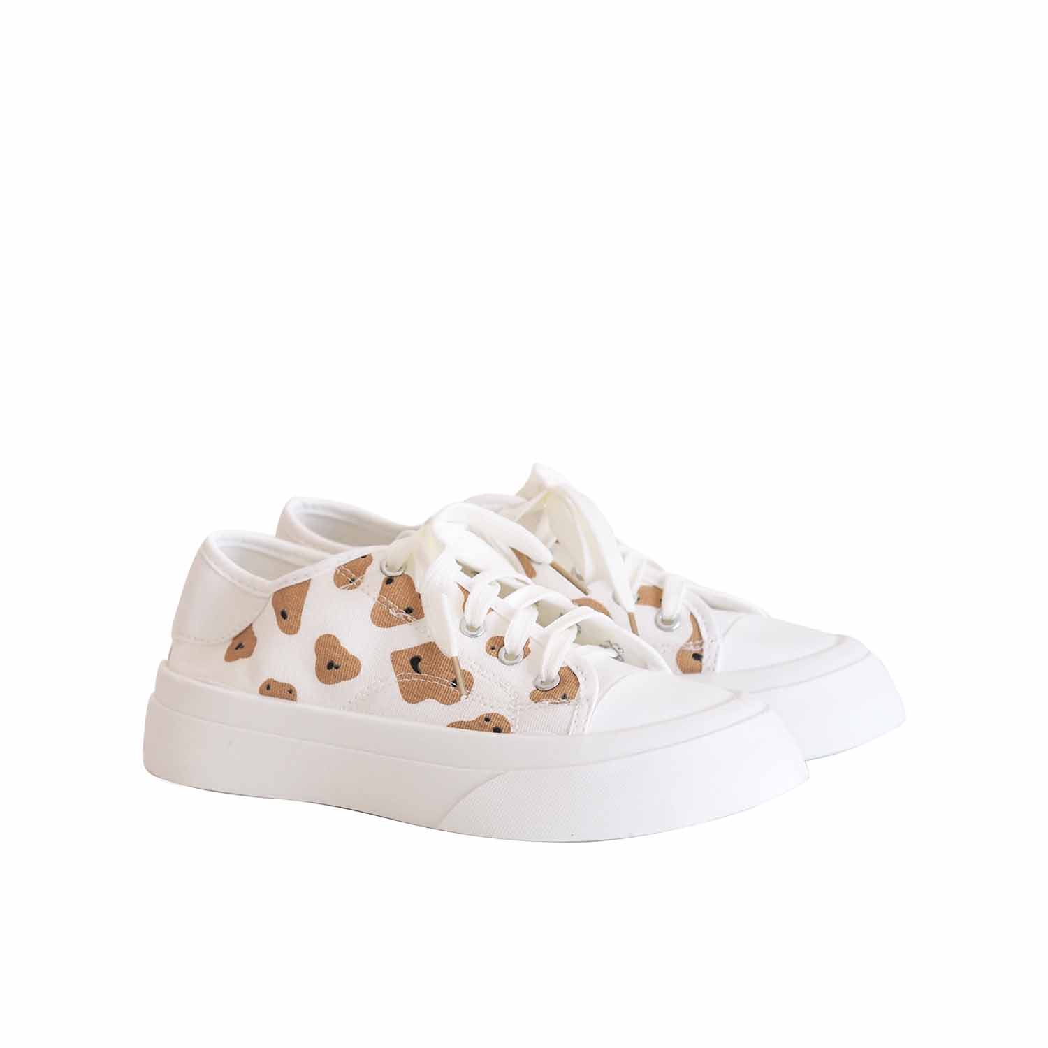 Polla Polly - Dawn White - Sepatu Sneakers Sport Wanita Model Korea