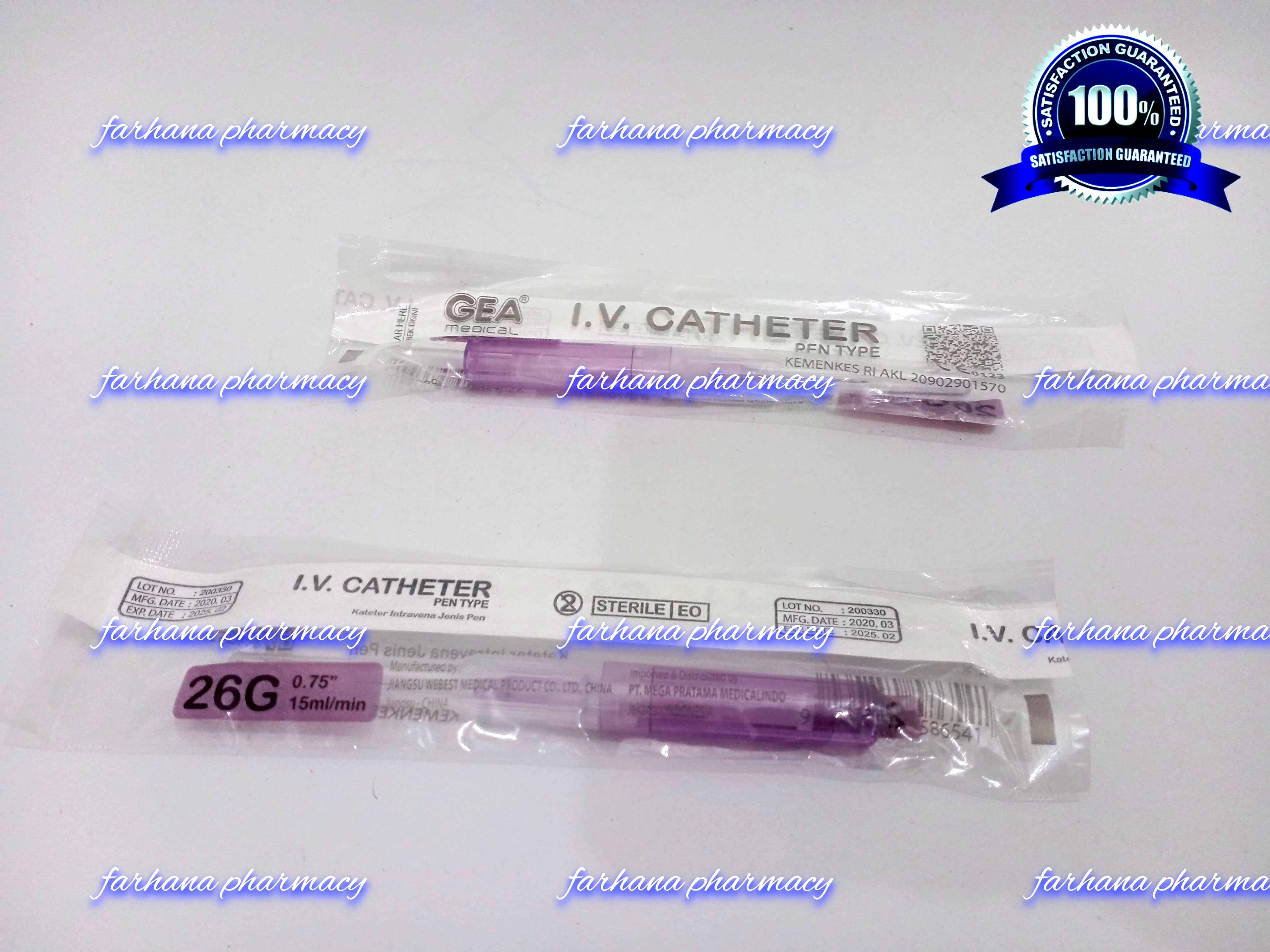 GEA ABBOCATH IV CATHETER 26G PEN TYPE | Lazada Indonesia