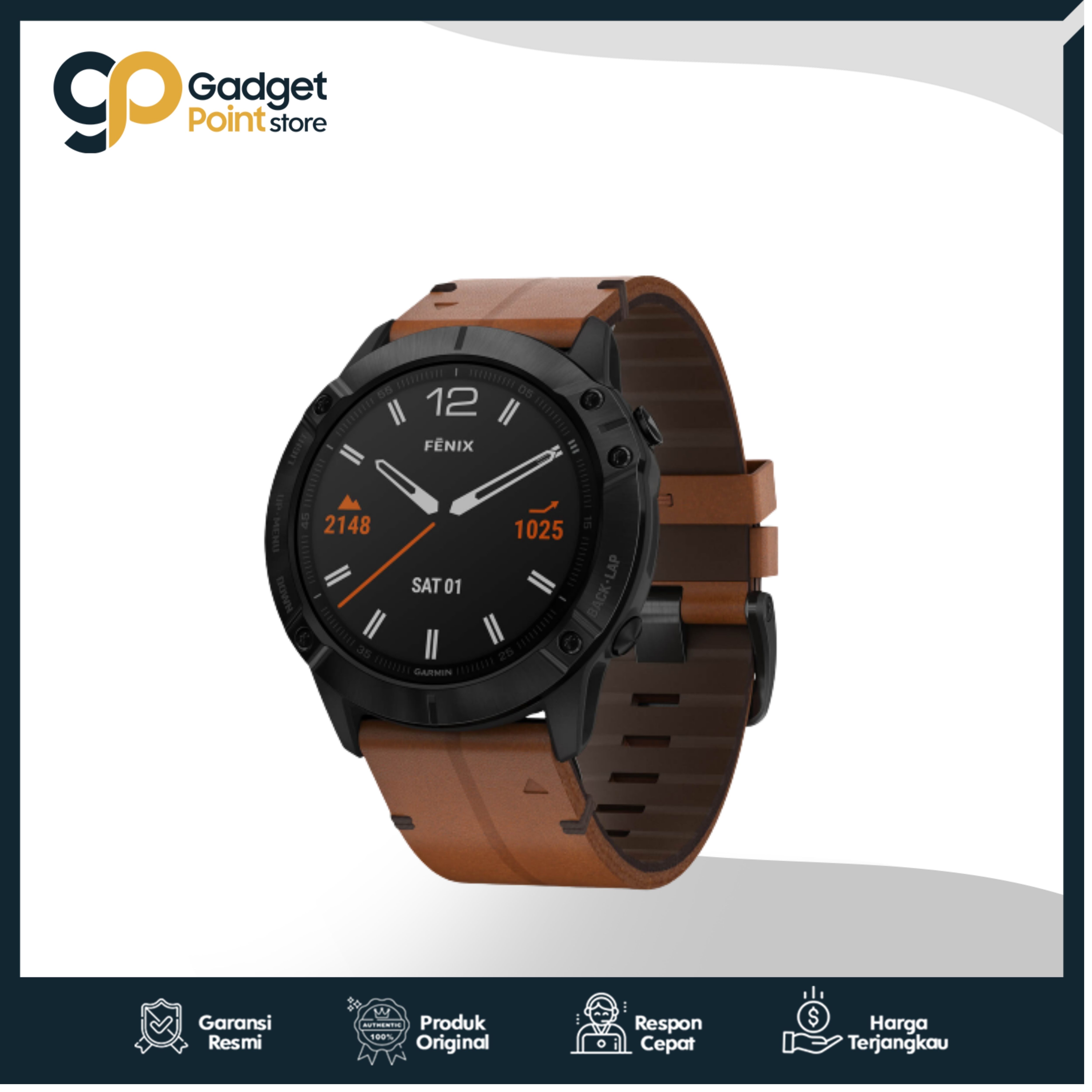 Garmin Fenix 6X Sapphire Carbon Gray 