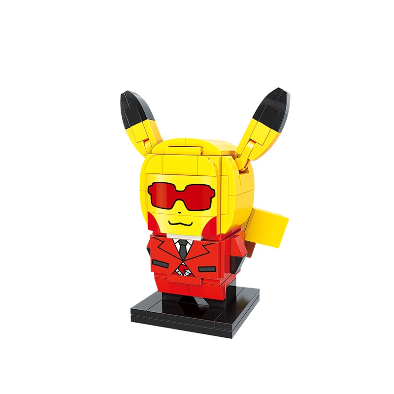 KKV - QMAN Keepley Pokemon Block Toy, Lego Pikachu Team Rocket / Aqua ...