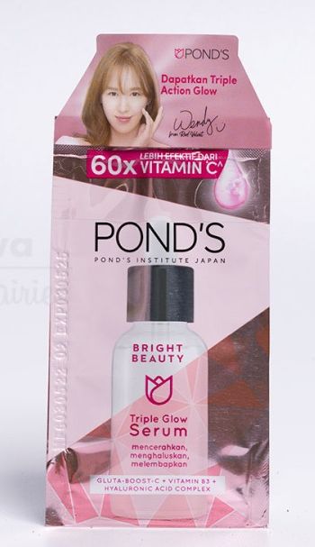 POND'S TRIPLE GLOW SERUM SACHET / Ponds Bright Beauty Triple Glow Serum ...