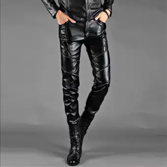 leather pants in spring