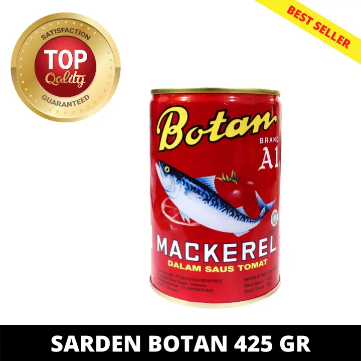 Botan Ikan Sarden Mackerel 425 Gr Lazada Indonesia