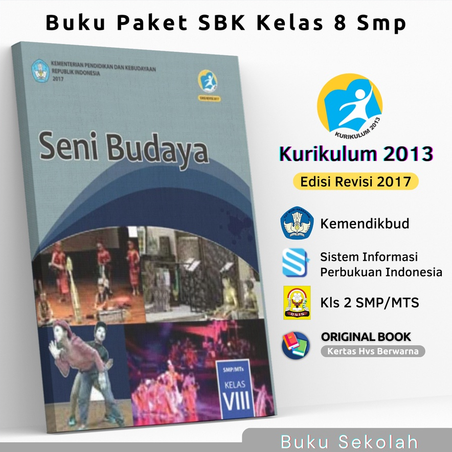 Buku Paket Seni Budaya Kelas 8 Smp Mts Kurikulum 2013 Edisi Revisi 2017 Buku Paket Mata