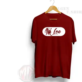 Molgen T Shirt Zodiak Leo Horoskop Distro Bandung Kaos