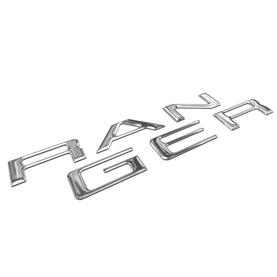 Chữ Chèn Cổng Sau Đề Can Nâng & Đề Can 3D Cho Ford Ranger 2019 2020, Biểu Tượng Cổng Sau Chữ Cái