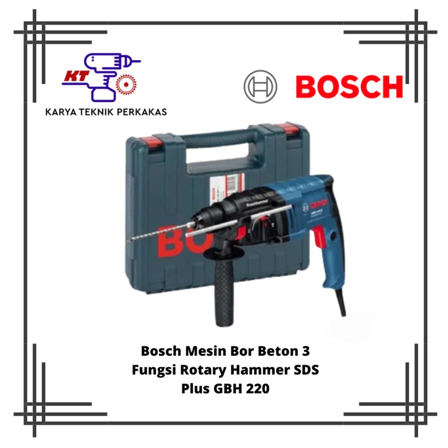 Bosch Mesin Bor Beton Fungsi Rotary Hammer Sds Plus Gbh Lazada