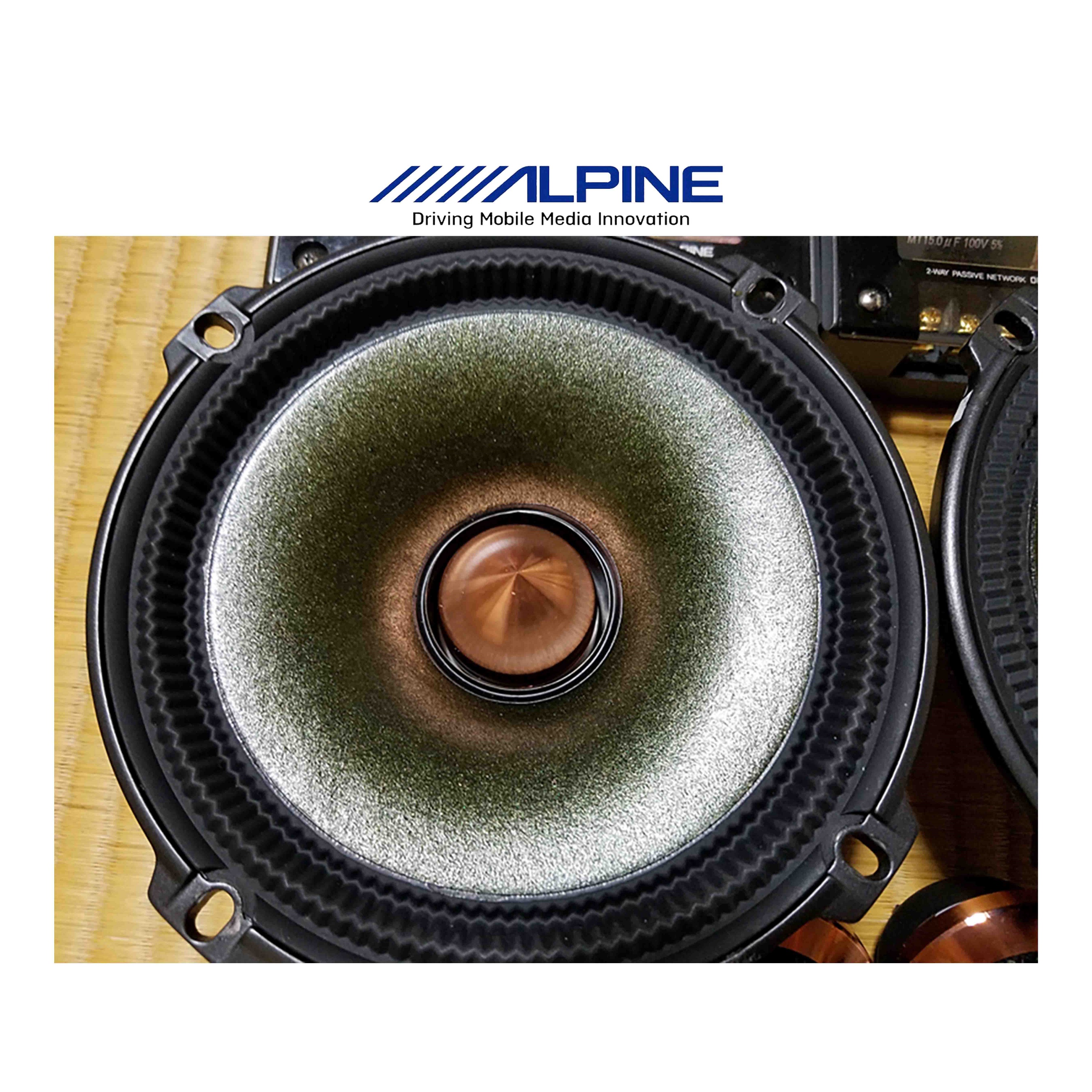 車 ALPINE DLX-Z17W アルパイン スピーカー
