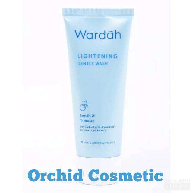 lightening gentle wash wardah