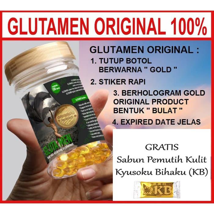 Glutamen Anti Aging Khusus Pria Gluta Men | Asthin Force Stemcell