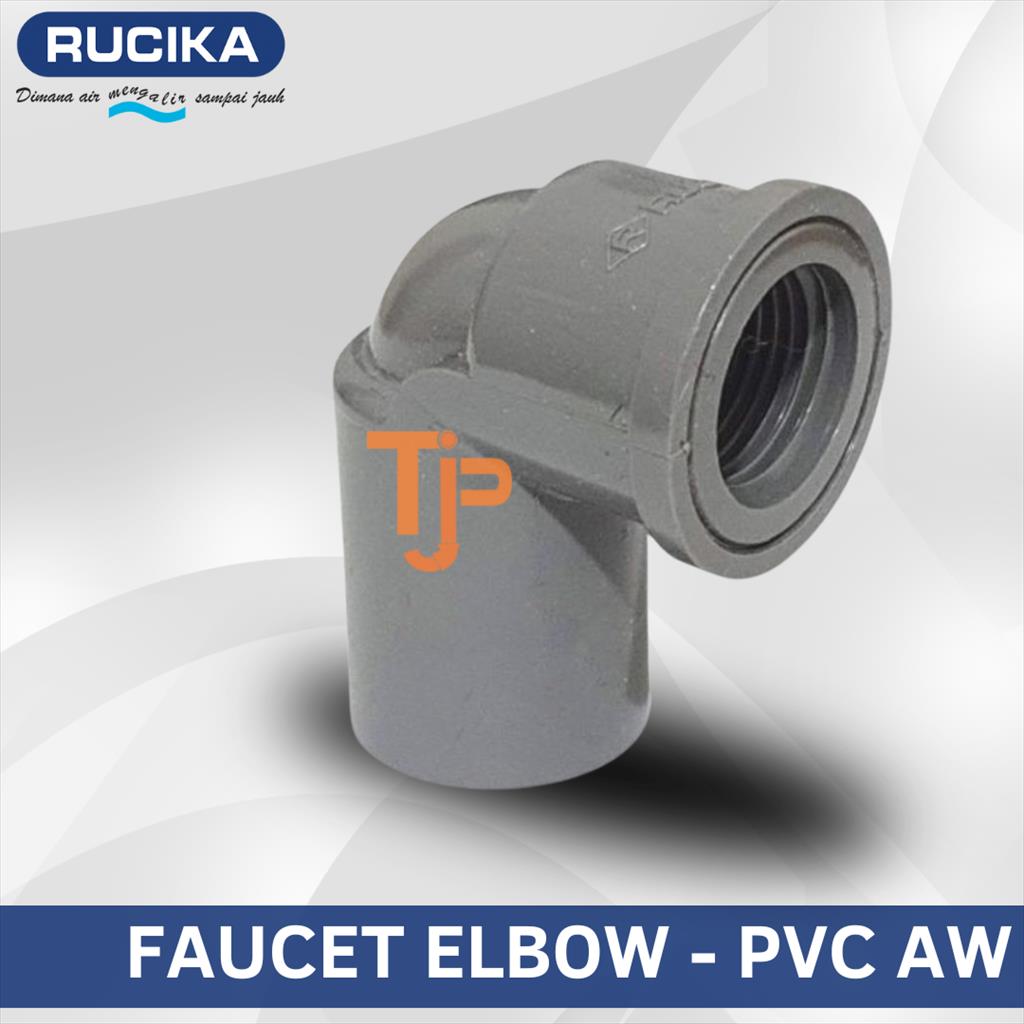 RUCIKA FAUCET ELBOW / KNEE DRAT DALAM PVC AW 1/2" Lazada Indonesia