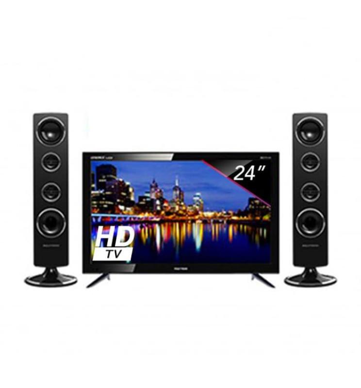 POLYTRON TV LED 24 inch - PLD24T8511 + SPEAKER TOWER