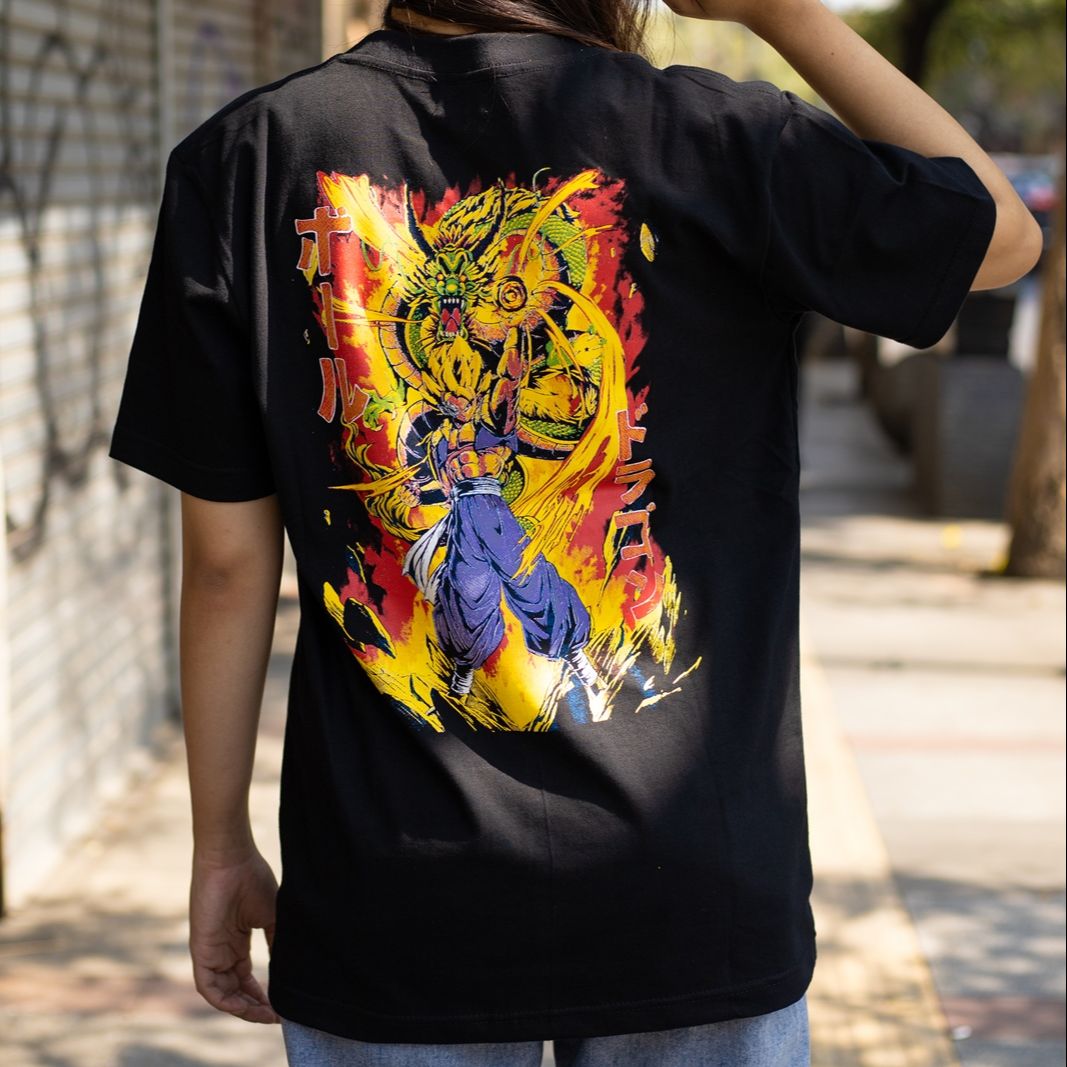 dragon ball z bowling shirt